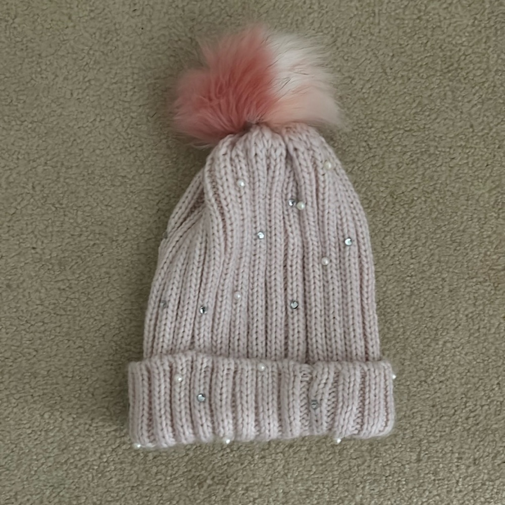 Justice Pink Snow Hat